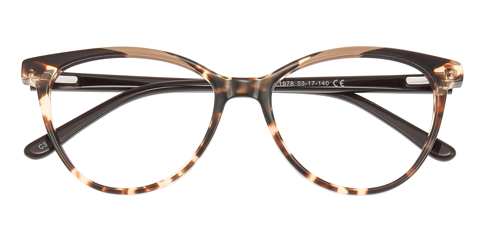 Gabrielle Tortoise Cat Eye Acetate Eyeglasses