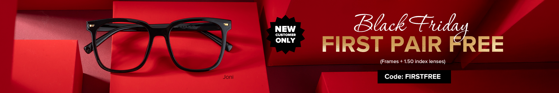 First Pair of Free Eyeglasses